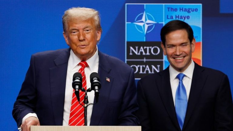 Rubio cracks up at Trump’s reaction to NATO leader calling president ‘daddy’